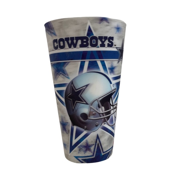NFL Dining Nfl Cowboys Reusable Collectable Plastic Cup Miller Lite